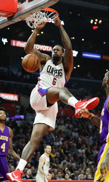 Jordan tops Clippers' hot shooting in 113-97 win over Lakers (Jan 14, 2017)